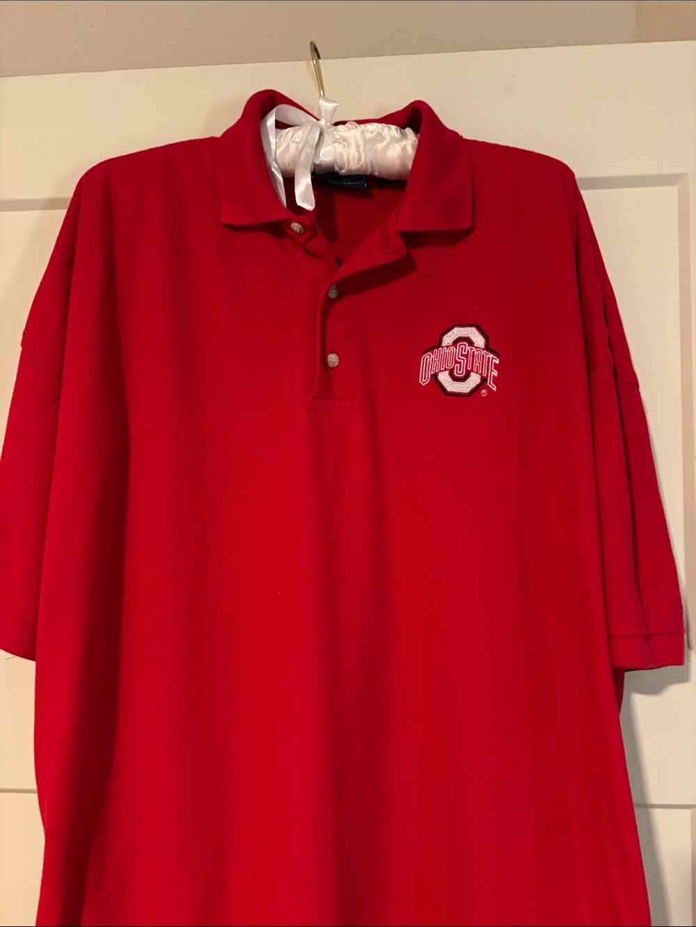 Ohio State Red Men's Polo Shirt